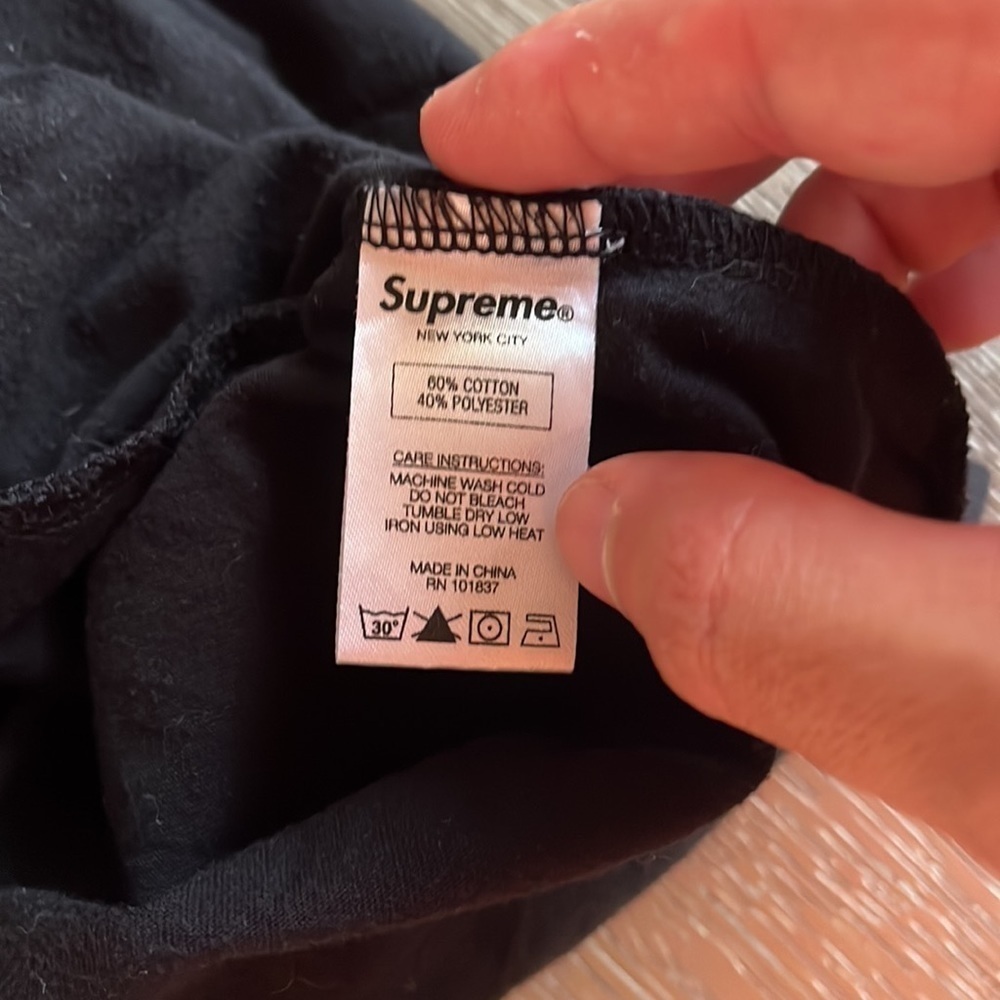 Supreme x Playboy T-Shirt - Black - Size Medium - Used - Picture 8 of 9